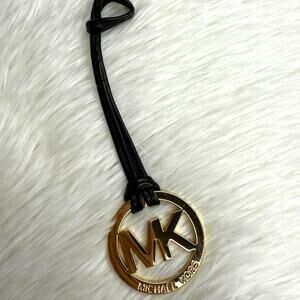 Michael Kors Black Gold Bag Charm